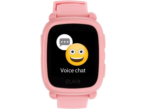 Smartwach infantil Elari KidPhone 2G Talla Infantil 1.4" Táctil IPS USB-C Botón SOS Función Zonas Seguras 450 mAh Rosa
