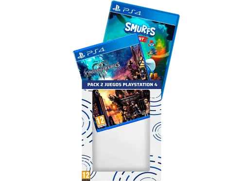 PS4 Kingdom Hearts 3 & Pitufos Karts (Pack de 2)