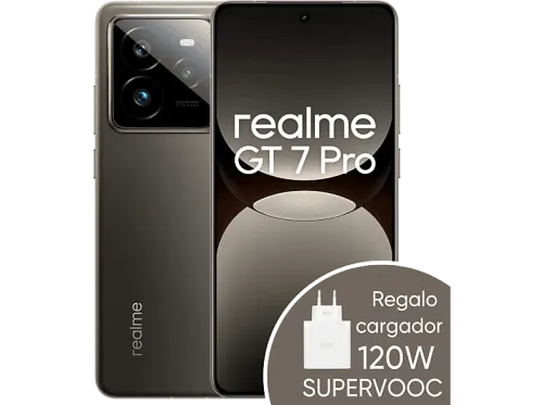 Móvil realme GT 7 Pro Galaxy Grey 512 GB 12 GB 6.78" AMOLED Full HD+ 120Hz Qualcomm Snapdragon® 8 Elite 6500 mAh