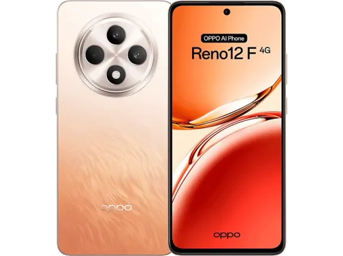 Móvil OPPO Reno 12 F 4G 256 GB 8 GB RAM 6.67" AMOLED Full HD+ 120 Hz Qualcomm® Snapdragon 685 5000 mAh Amber Orange Android
