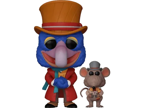 Figura Funko Pop! Movies: The Muppet Christmas Carol Charles Dickens Vinilo 9 cm