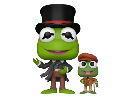 Figura Funko Pop! Movies: The Muppet Christmas Carol Bob Cratchit with Tiny Tim Vinilo 9 cm