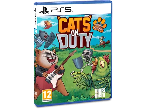PS5 Cats on Duty. Meow Edition