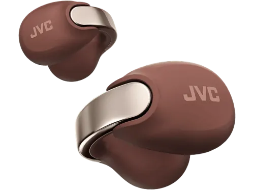 Auriculares conducción de aire JVC HA-NP1T Intraurales Bluetooth IPX4 24h Autonomía Bluetooth 5.3 Micrófono Marrón