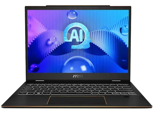 Portátil MSI Summit E13 AI Evo A1MTG-028ES 13.3" Full-HD+ Táctil Intel® Evo™ Edition Core™ Ultra 7 155H 16GB RAM 1TB SSD Arc™ GPU W11 Home Adv