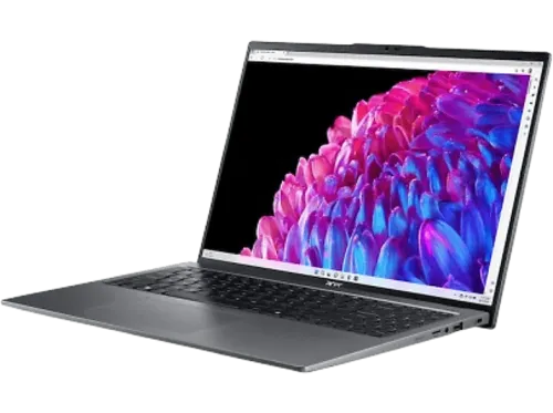 Portátil Acer Swift Go 16 SFG16-72-91WW 16" OLED 3.2 K Intel® Core™ Ultra 9 185H 32GB RAM 1TB SSD Intel® Arc Graphics Windows 11 Home
