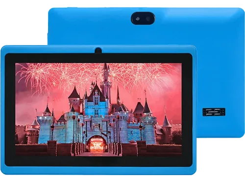 Tablet DAM Q75X Pro Azul 8 GB 7" WSVGA 1 GB RAM MTK8321 Quad Core 1.3 GHz Doble cámara Android Infantil