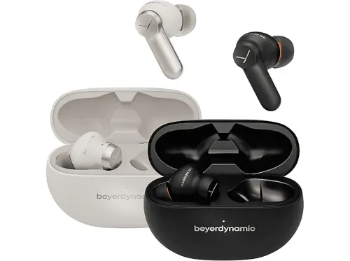 Auriculares True Wireless Beyerdynamic Amiron 100 Autonomía 8h Cancelación de Ruido Activa Negro