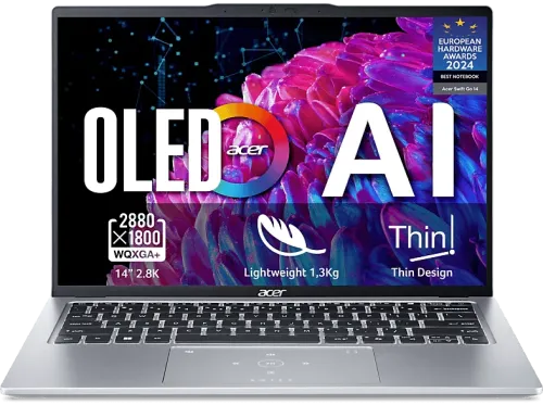 Portátil Acer Swift Go 14 SFG14-73 14" WQXGA Intel® Core™ Ultra 7-155U 16GB RAM 512GB SSD UHD Graphics Windows 11 Home