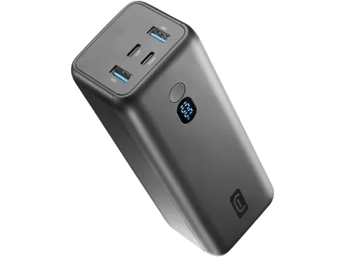 Powerbank CellularLine PBMAXIIT27000K 27000 mAh USB y tipo C Negro