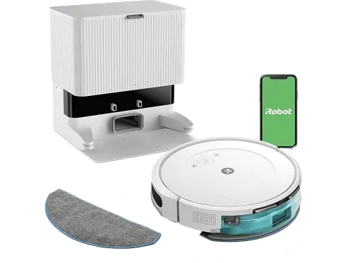 Robot friegasuelos iRobot Roomba Combo® 2 Essential 400 ml 120min 4 Niveles de Succión AutoEmpty Blanco