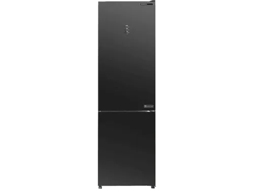 Frigorífico combi Infiniton FGC-228BG No Frost 200 cm 351 l Inverter Fast Cooling Fast Freezing Silent Design LED Cristal Negro