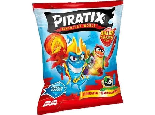 Juego Magicbox 530PPX2D424IN00 Sobre Piratix one pack Shark treasure Aleatorio