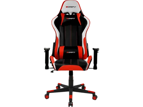 Silla gaming Drift DR175 2D (regulable en altura y anchura) Poliuretano 150kg Giratorio Negro y Rojo