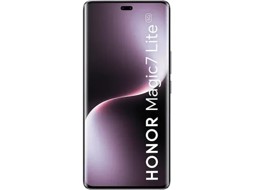 Móvil Honor Magic7 Lite Negro 256GB 8 GB RAM 6.78" AMOLED Qualcomm® Snapdragon® 6 Gen 1 (4nm) 6600 mAh Cargador 66W