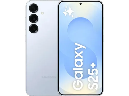 Móvil Samsung Galaxy S25 Plus Icy Blue 512 GB 12 GB RAM 6.7" WQHD+ con IA  Snapdragon 8 4900 mAh Android 15