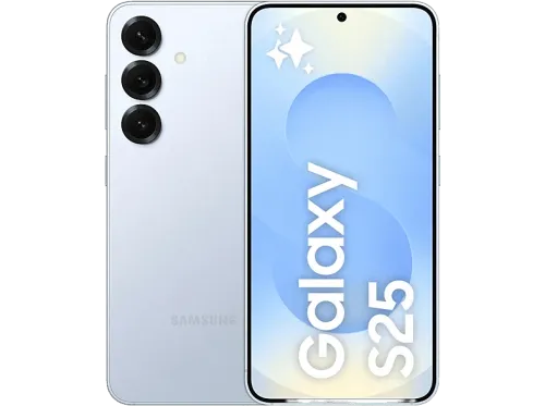 Móvil Samsung Galaxy S25 Icy Blue 128 GB 12 GB RAM 6.2" FHD+ con IA  Snapdragon 8 4000 mAh Android 15