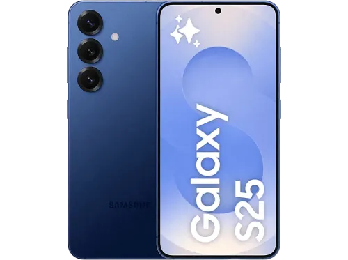 Móvil Samsung Galaxy S25 Navy 128 GB 12 GB RAM 6.2" FHD+ con IA  Snapdragon 8 4000 mAh Android 15