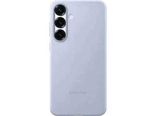 Funda Samsung Kindsuit Para Samsung Galaxy S25 Plus Cuero Vegano Azul Claro