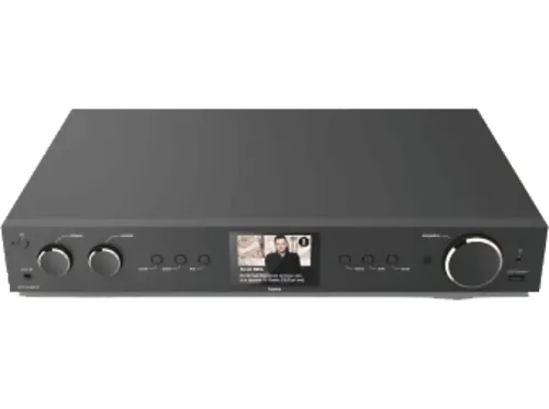 Radio portátil Hama DIT2105SBTX Carga USB a 5 V/1 A DAB DAB+ FM Mando a distancia Negro