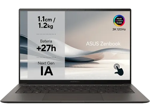 Portátil ASUS Zenbook S 14 OLED UX5406SA-PZ240W 14 " 3K Intel® Core™ Ultra 7 258V 32 GB RAM 1 TB SSD Arc™ Onboard Graphics Windows 11