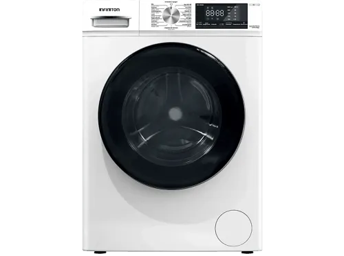Lavadora carga frontal Infiniton WM-S84ABL 8 kg 1400 rpm 15 Programas Inverter Vapor Care Blanco