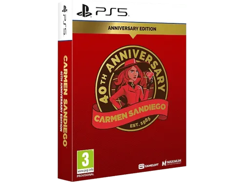PS5 Carmen Sandiego 40th Anniversary Edition
