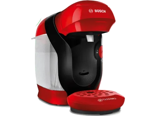 Cafetera de cápsulas Bosch Tassimo Style TAS113E 3.3 bar 0.7 l 1.400 W Intellibrew Tamaño Compacto Sostenible Rojo