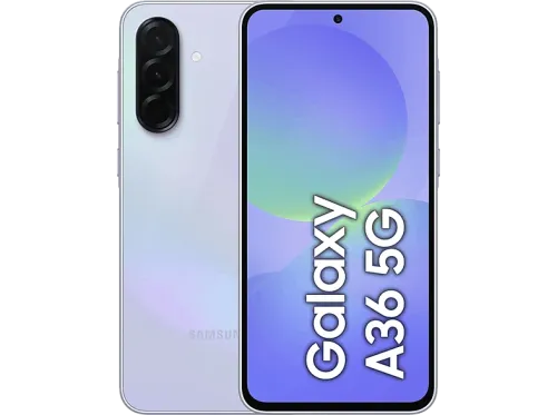 Móvil Samsung Galaxy A36 5G Lavanda 128 GB 6 GB RAM 6.7"  FHD+ Super AMOLED Qualcomm Snapdragon 6 Gen 3 5000 mAh Android 15