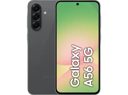 Móvil Samsung Galaxy A56 5G Negro 128 GB 8 GB RAM 6.7"  FHD+ Super AMOLED Exynos 1580 5000 mAh Android 15
