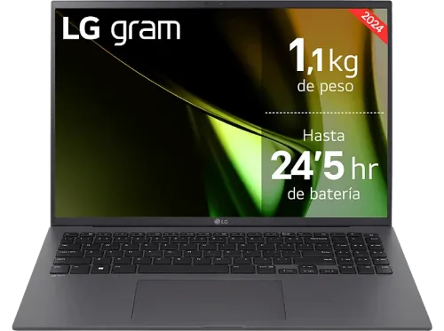 Portátil LG 16Z90S-G.AD7BB 16" WQXGA Intel®  Evo™ Edition Core™ Ultra 7-155H 32GB 2TB SSD Arc™ GPU Windows 11 Home Negro