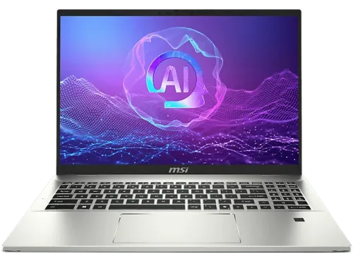Portátil MSI Prestige A16 AI+ A3XMG-077ES 16" UHD+ AMD Ryzen™ AI 9 HX 370 32GB RAM 1TB SSD Radeon™ 890M Windows 11 Home