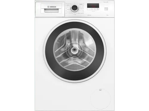 Lavadora carga frontal Bosch WGE03200ES,Serie 2 8 kg 1.200 rpm 13 programas  Higiene Plus Motor EcoSilence  Blanco