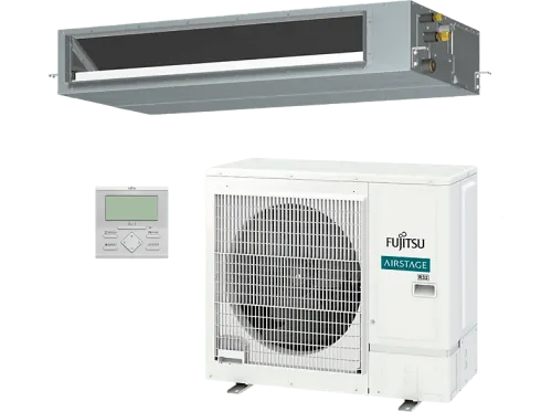 Aire acondicionado por conductos Fujitsu ACY80-KA 7309 fg/h Motor DC Inverter Blanco
