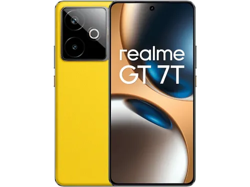 Móvil realme GT7T Amarillo 512 GB 12 GB RAM 6.8" LTPS 2.5D Dimensity 8400MAX 7000 mAh