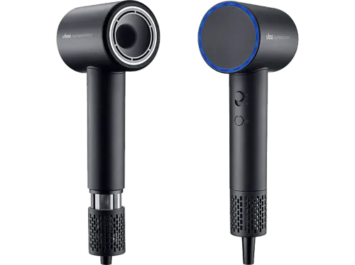 Secador Ufesa BLDC Ion-Plasma Essence 1600 W 2 Temperaturas+ Aire frío 2 Velocidades Difusor incluido Tecnología Ion-Plasma Care Negro