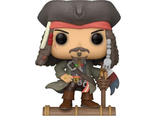 Figura Funko Pop! Funko Pop! Piratas del Caribe Capitán Jack Sparrow vinilo 10 cm
