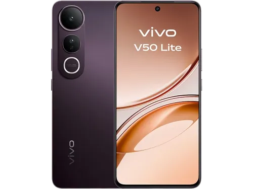 Móvil vivo V50 Lite Phantom Black 256 GB 8 GB RAM 6.77" AMOLED Qualcomm Snapdragon 685 6500mAh