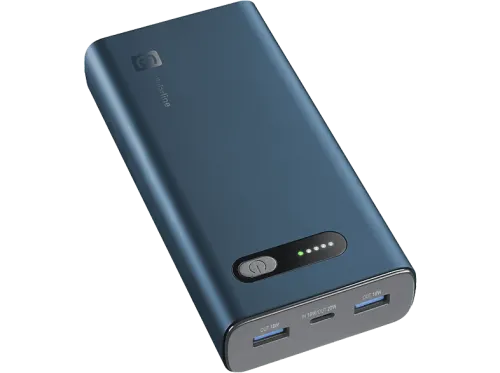 Powerbank CellularLine FAST 20000 mAh 20W USB-C Carga rápida Azul