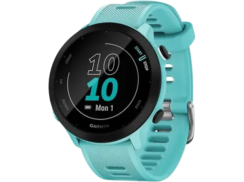 Reloj deportivo Garmin Forerunner 55 1,04" MIP 14 días GPS Frecuencia cardíaca 5 ATM Azul