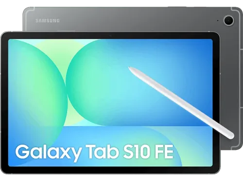 Tablet Samsung Galaxy Tab S10 FE 10.9" WUXGA+ 8 GB RAM 128 GB Gris Sin Adaptador De Corriente Con S Pen