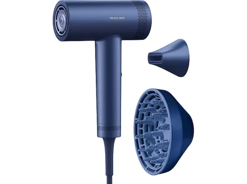 Secador Philips SERIE 8000 BHD839/10 1400 W 7 Niveles de calor 3 Velocidades Difusor incluido Azul Adriático