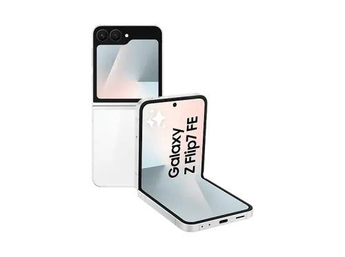 Móvil Samsung Galaxy Z Flip7 FE Blanco 128 GB 8 GB RAM 6.7" FHD+ Exynos 2400 4000 mAh Android 16
