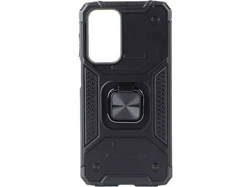 Funda móvil ISY ISC 6110 Samsung Galaxy A26 Resistente al agua y golpes Soporte Plegable Integrado Negro