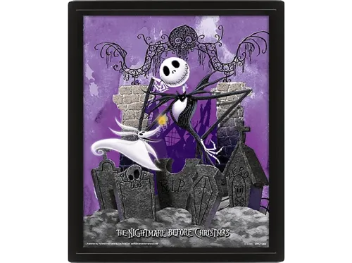 Póster 3D Sherwood Disney The Nightmare before Christmas