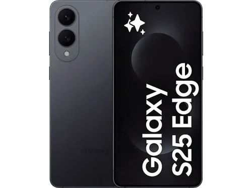 Móvil Samsung Galaxy S25 Edge Negro 512 GB 12 GB RAM 6.7" WQHD+ Qualcomm Snapdragon 8 Elite 3900 mAh Android 15