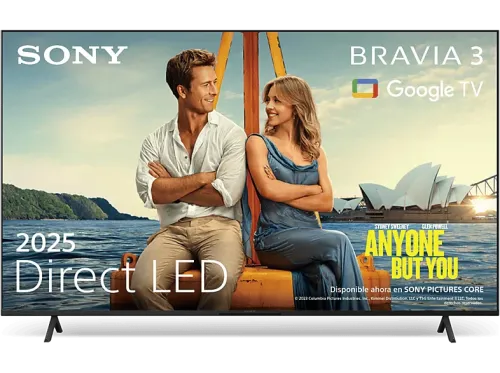 TV LED 85" Sony Bravia 3 Direct LED 4K HDR Processor X1 con IA Smart TV (Google TV) TDT HD DVB-T2 Dolby Atmos/Vision Chromecast Eco 85S35