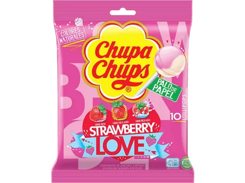CHUPA CHUPS CHCH STRAWBERRY 10