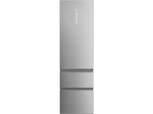 Frigorífico combi Haier HTW7620ANMG 3D 60 Series 7 Pro No Frost 205 cm 414 l Wi-Fi Cajones Direct Access Inox