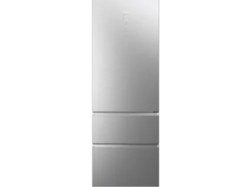 Frigorífico combi Haier HTW7720BNMM No Frost Altura 200.6 cm 486l 3 Puertas LED Acero Inox